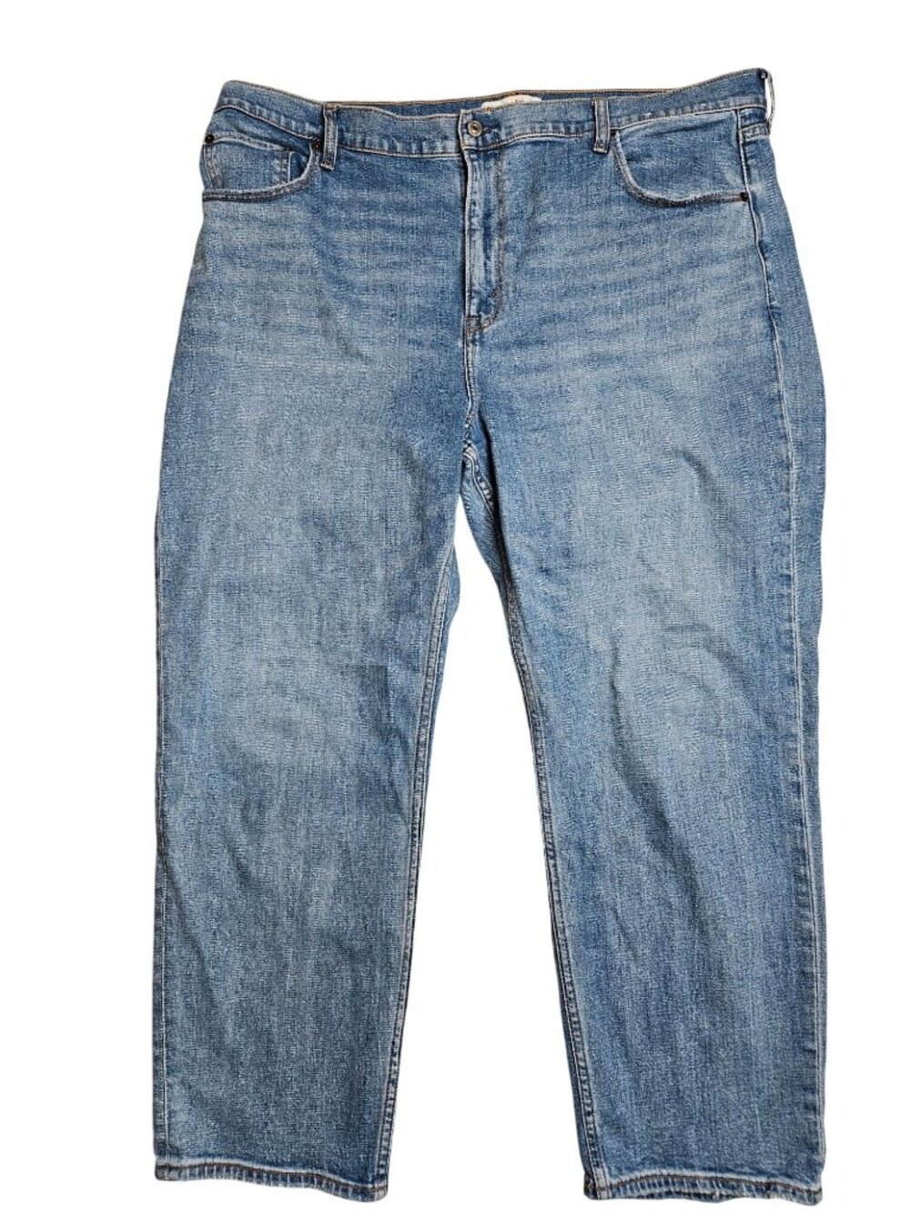 Abercrombie & Fitch Ankle Straight High Rise Jeans Women Size 35/20R